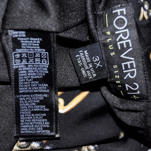 F21 Plus Size Chain Cutout Bodycon Dress C7 - Picture 6 of 6